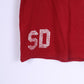 Superdry Mens M (S) T-Shirt Red Cotton Japan Graphic Crew Neck Top