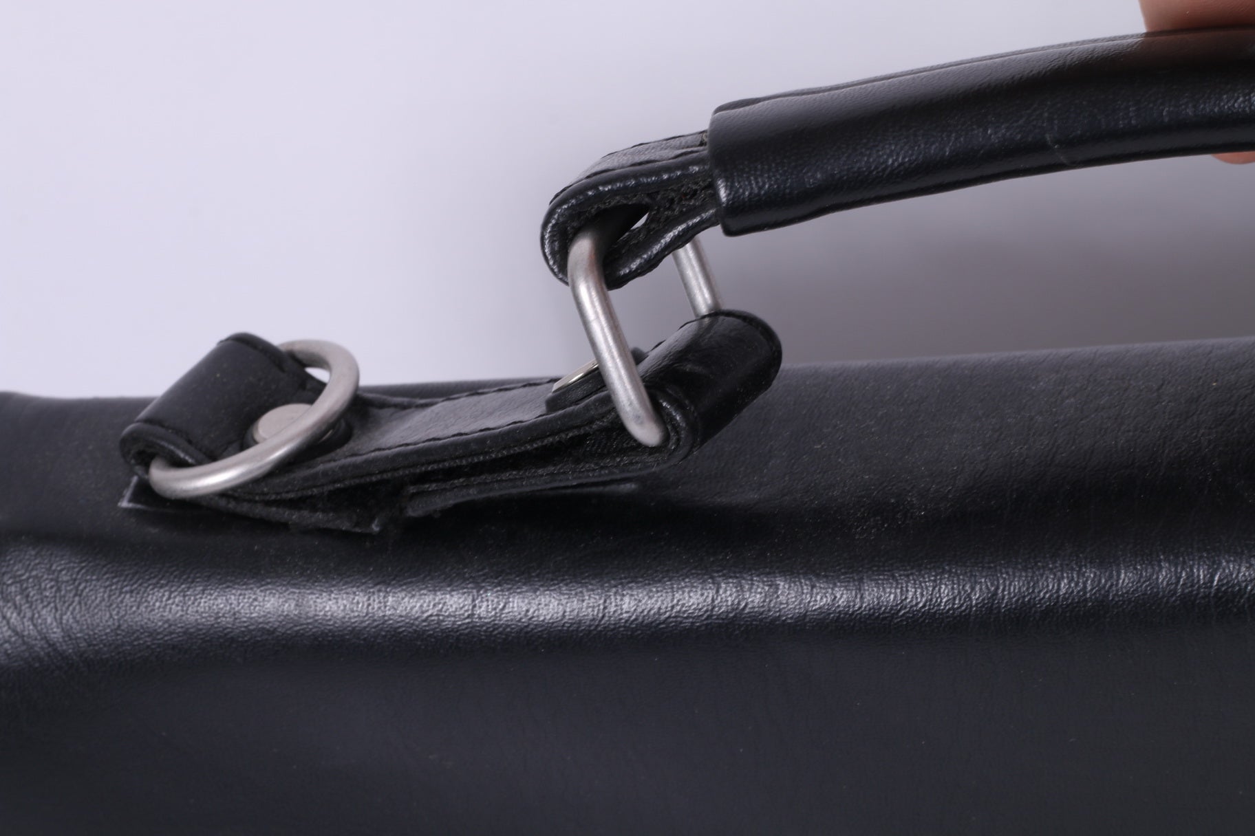 Falcon Porte-documents en cuir synthétique à 2 soufflets Bussines 2584 Sac à rabat