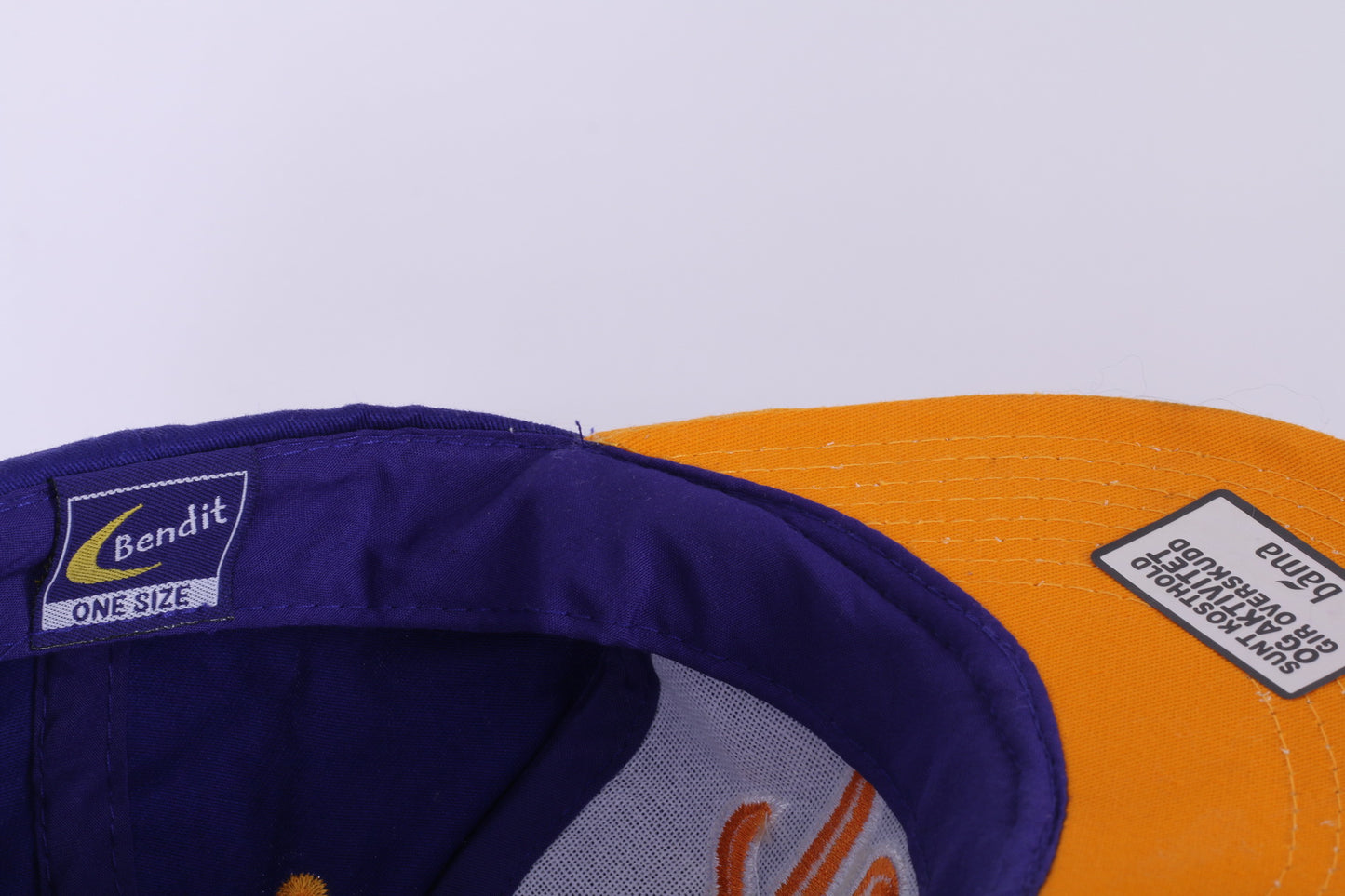 Bendit - Effekten Mens One Size Cap Purple Orange Cotton Hat