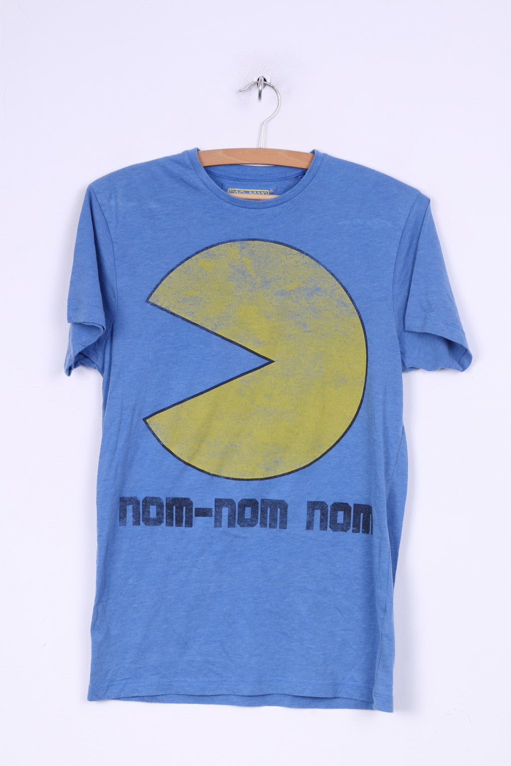 Cedar Wood State Pac-Man Chemise Grapic pour hommes Bleu Col rond Coton