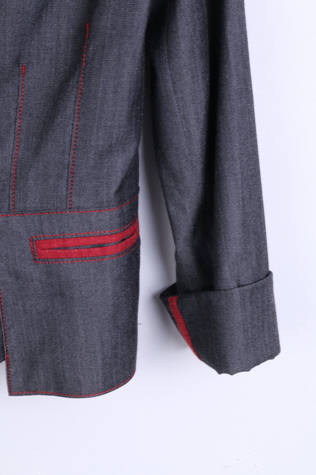 ISILDA PELICANO Veste Blazer Femme 36 S Gris Euro 2008 Autriche Suisse