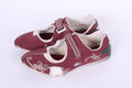 Lacoste Femmes 39.5 UK 6 Chaussures Baskets Bordeaux Fleurs