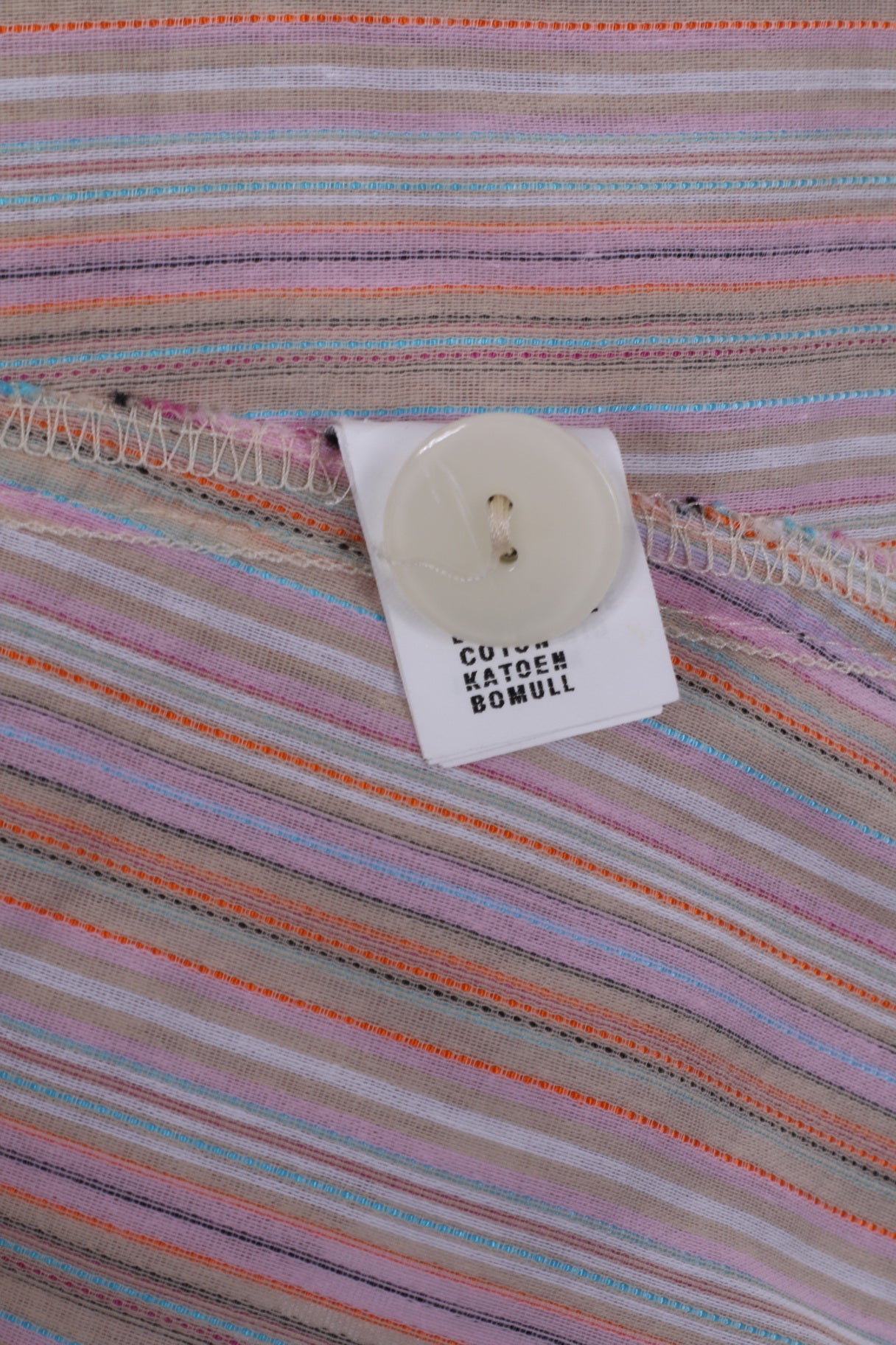Otto Kern Womens 42 L Blazer Multi Color Striped Summer Light Jakcet Top