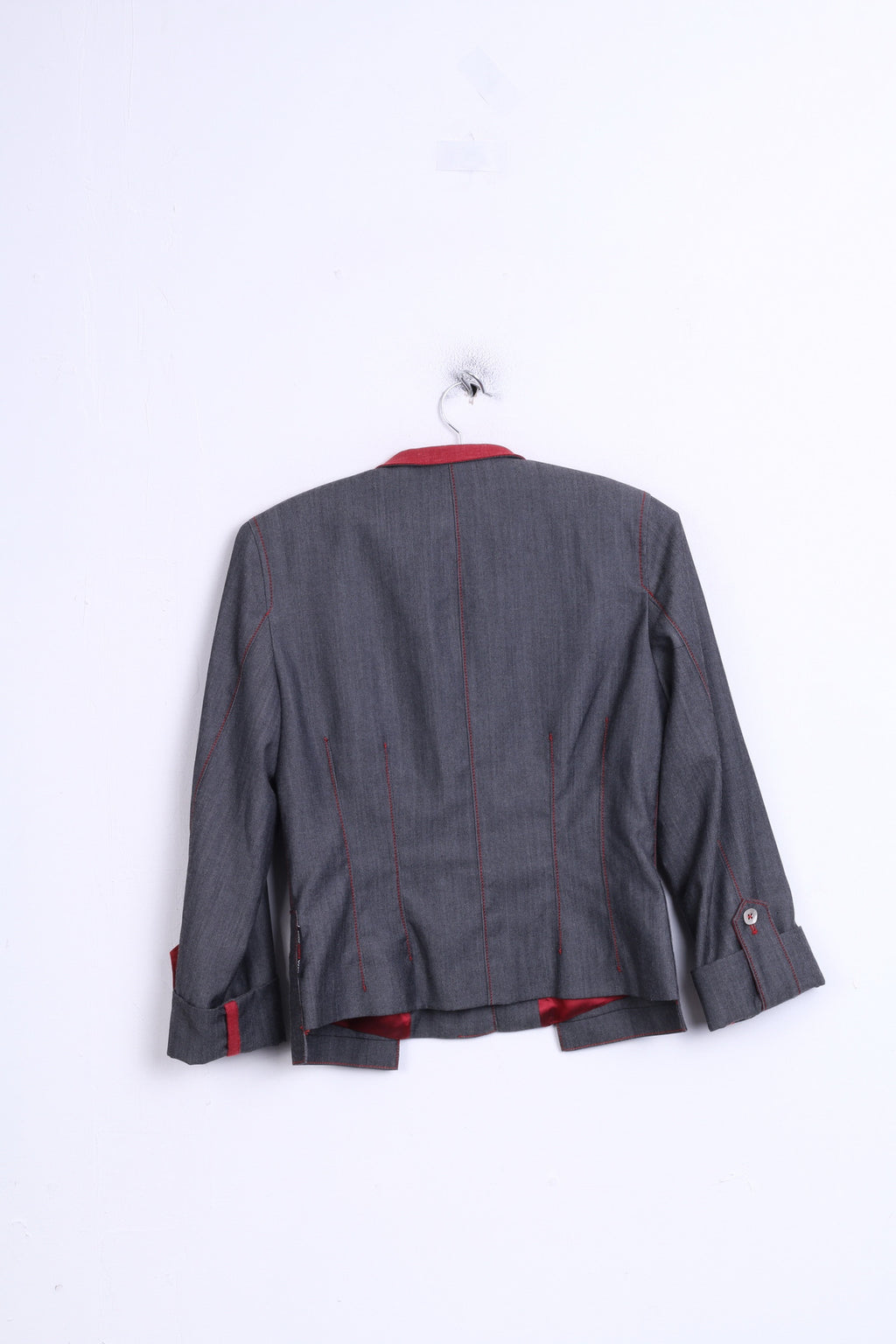 ISILDA PELICANO Veste Blazer Femme 36 S Gris Euro 2008 Autriche Suisse