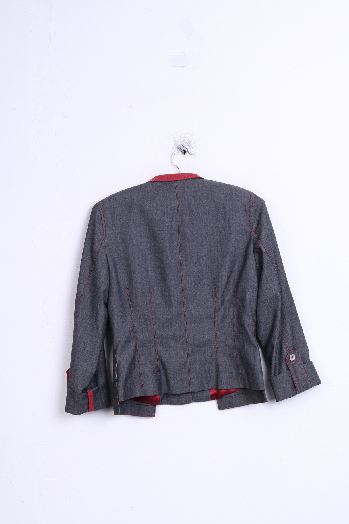 ISILDA PELICANO Veste Blazer Femme 36 S Gris Euro 2008 Autriche Suisse