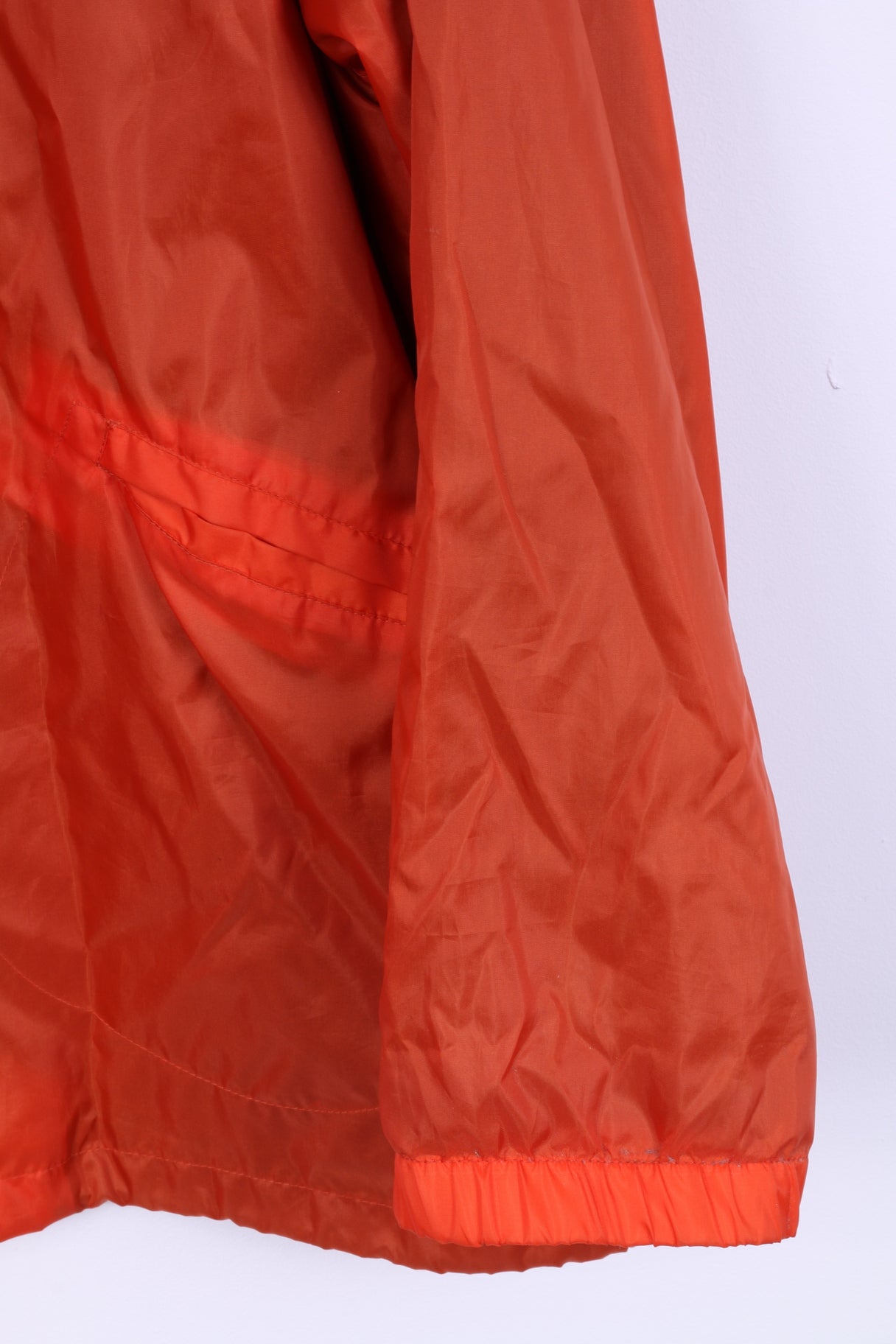 Authentic Style Hommes M Veste Nylon Imperméable Nylon Orange