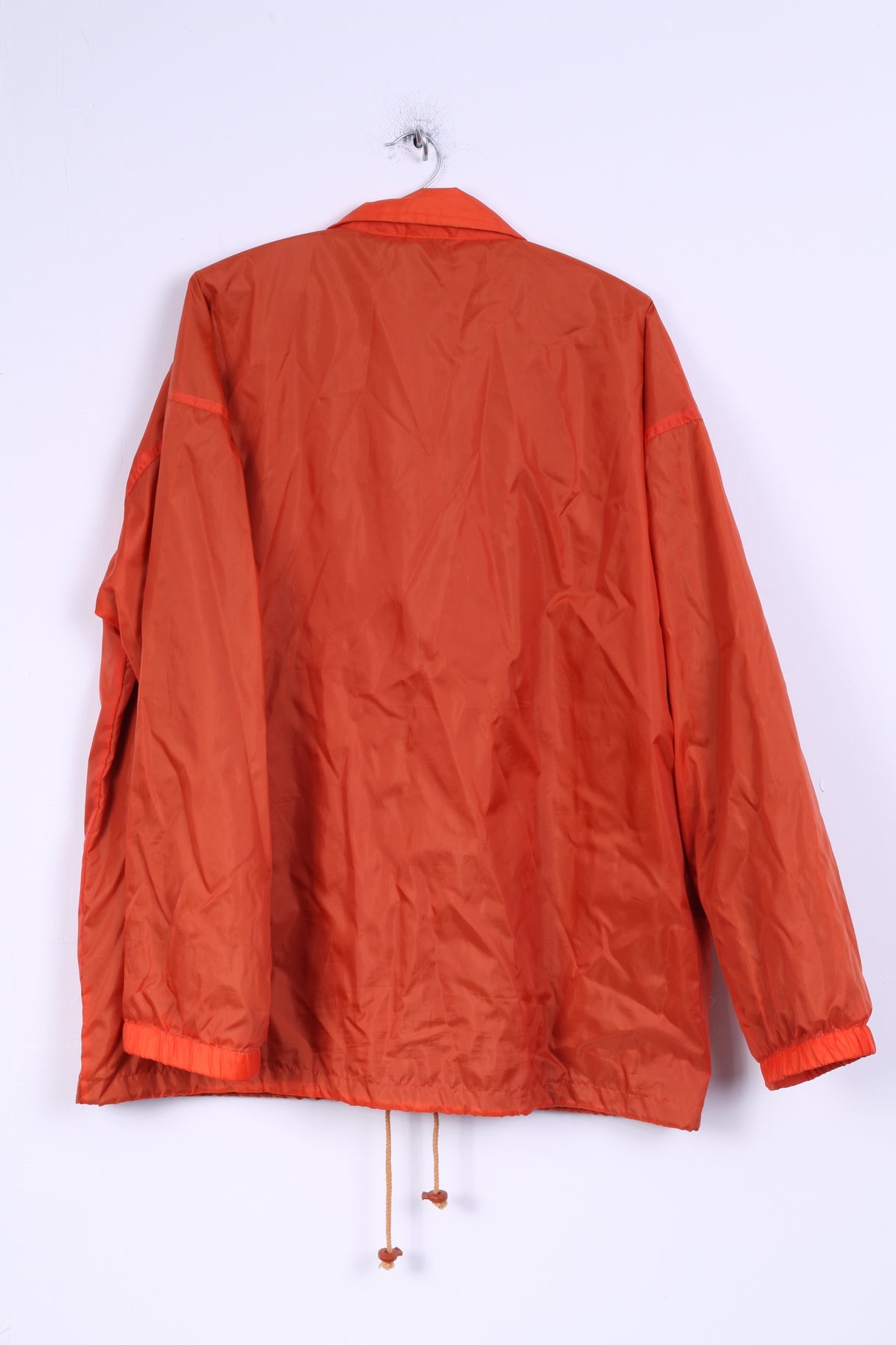 Authentic Style Hommes M Veste Nylon Imperméable Nylon Orange