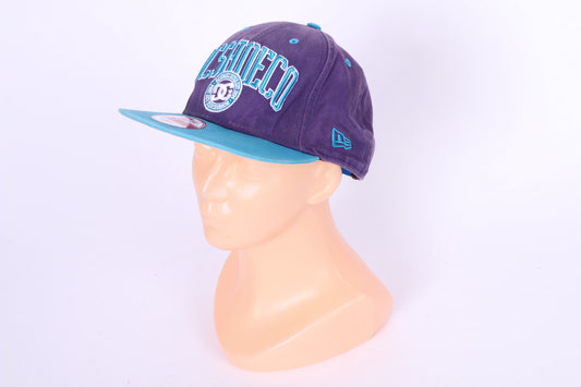 New Era 9 Fifty Casquette de baseball taille unique pour homme DC Shoe Violet signé Snapback