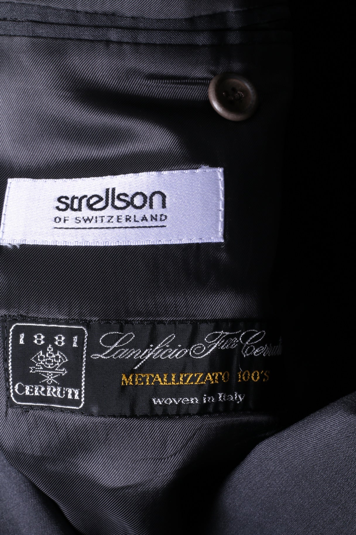 Strellson Of Switzerland Mens 110 XL Blazer Grey Wool PKZ Cerruti 1881 Jacket