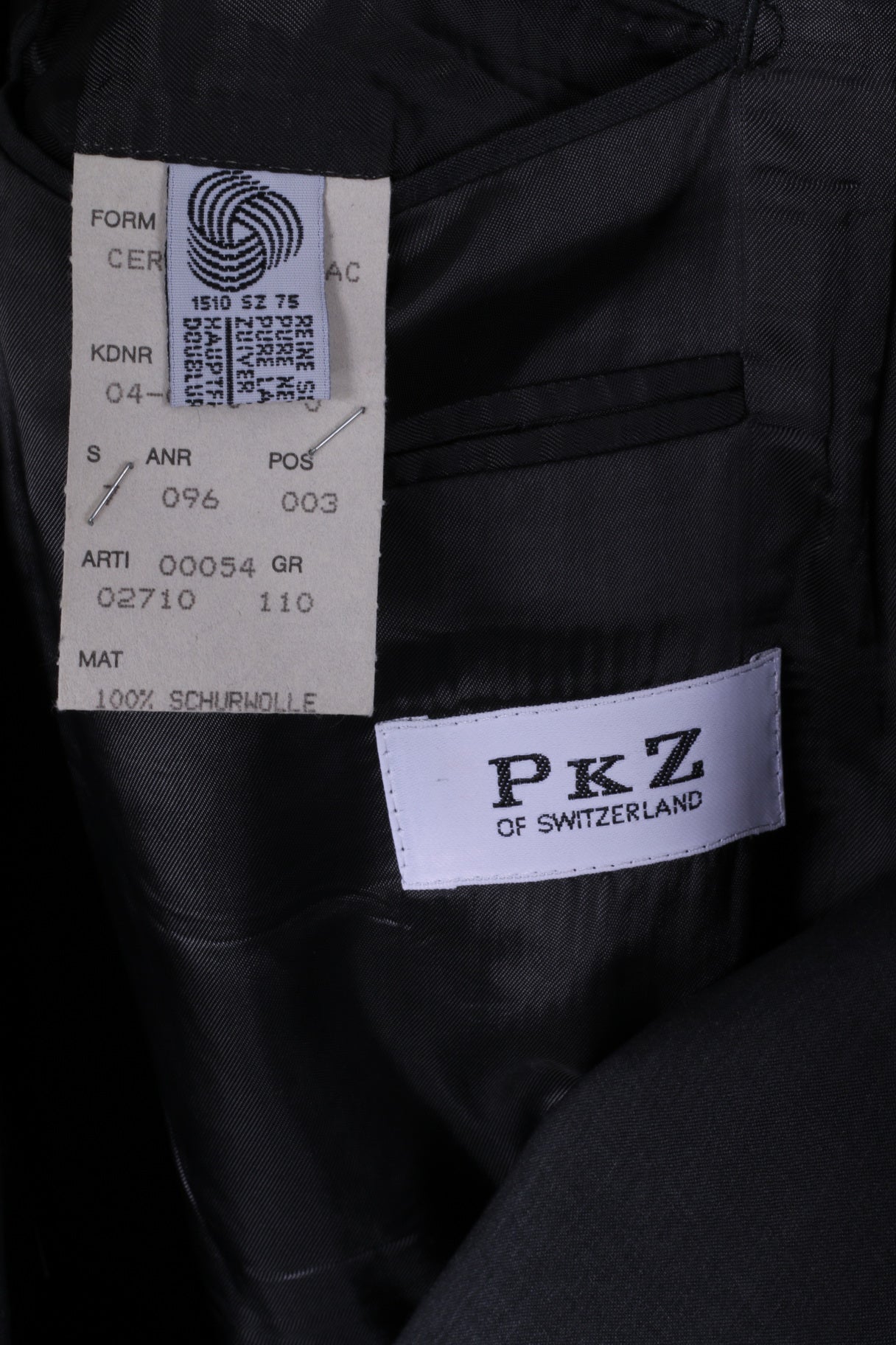 Strellson Of Switzerland Mens 110 XL Blazer Grey Wool PKZ Cerruti 1881 Jacket