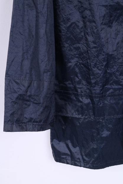 Veste de pluie ProClimate pour garçons de 9/10 ans, haut léger à fermeture éclair complète, bleu marine