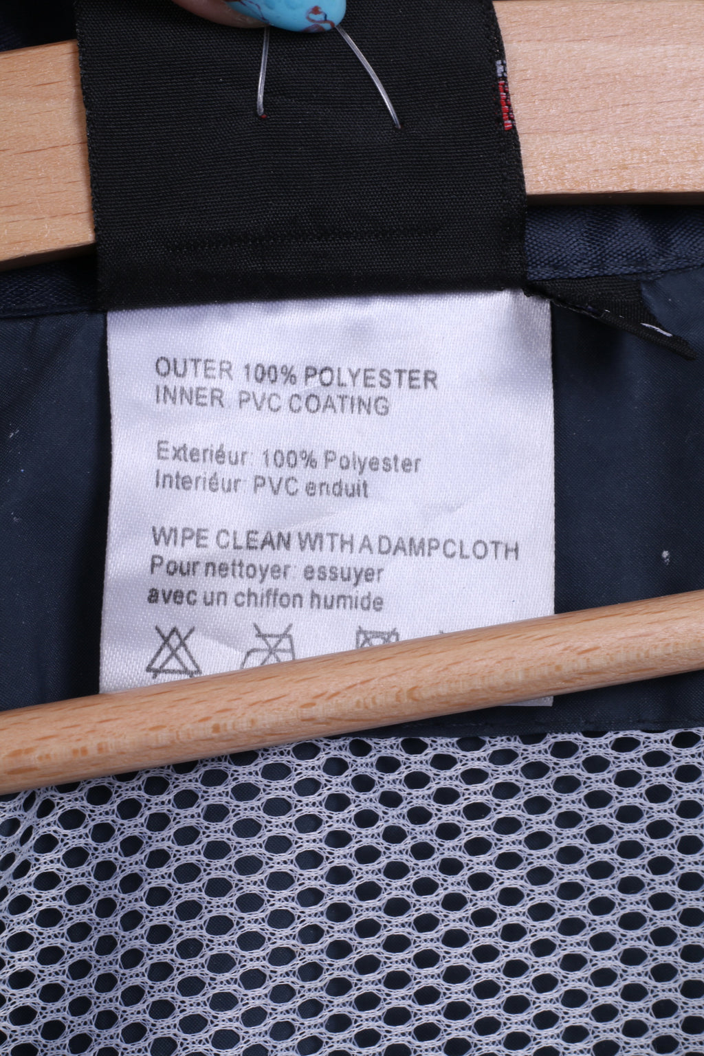 ProClimate Boys 9 / 10 Age Rain Jacket Navy Full Zipper Lightweight Top