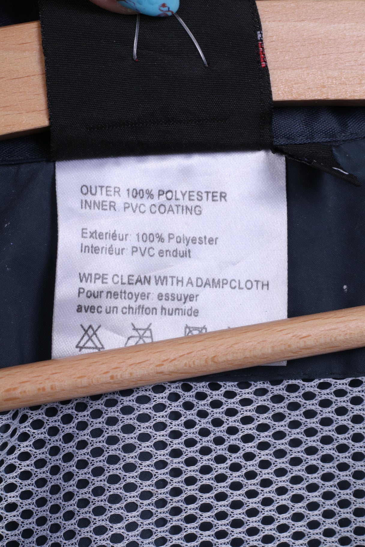 ProClimate Boys 9 / 10 Age Rain Jacket Navy Full Zipper Lightweight Top