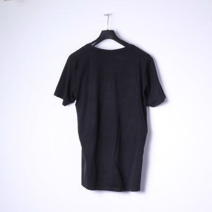 Coolcat Mens XL T- Shirt Black Cotton Graphic Sanda Shiny Nose Top