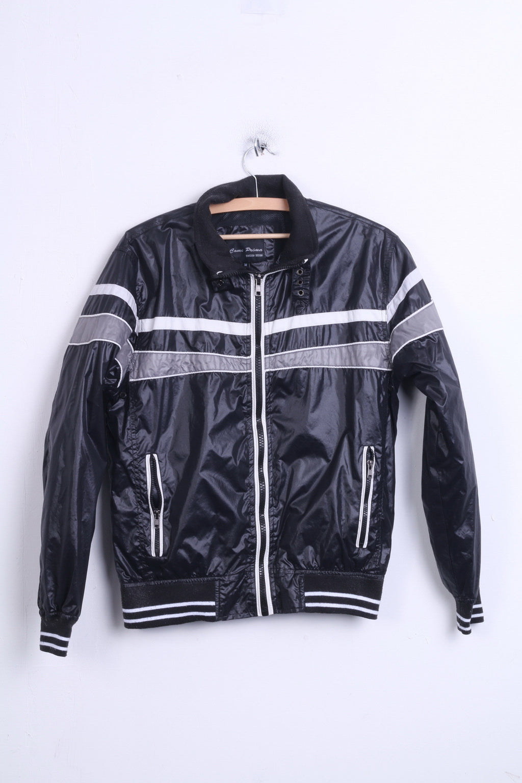 Coma Prima Womens M Jacket Black Sport Swedish Design - RetrospectClothes