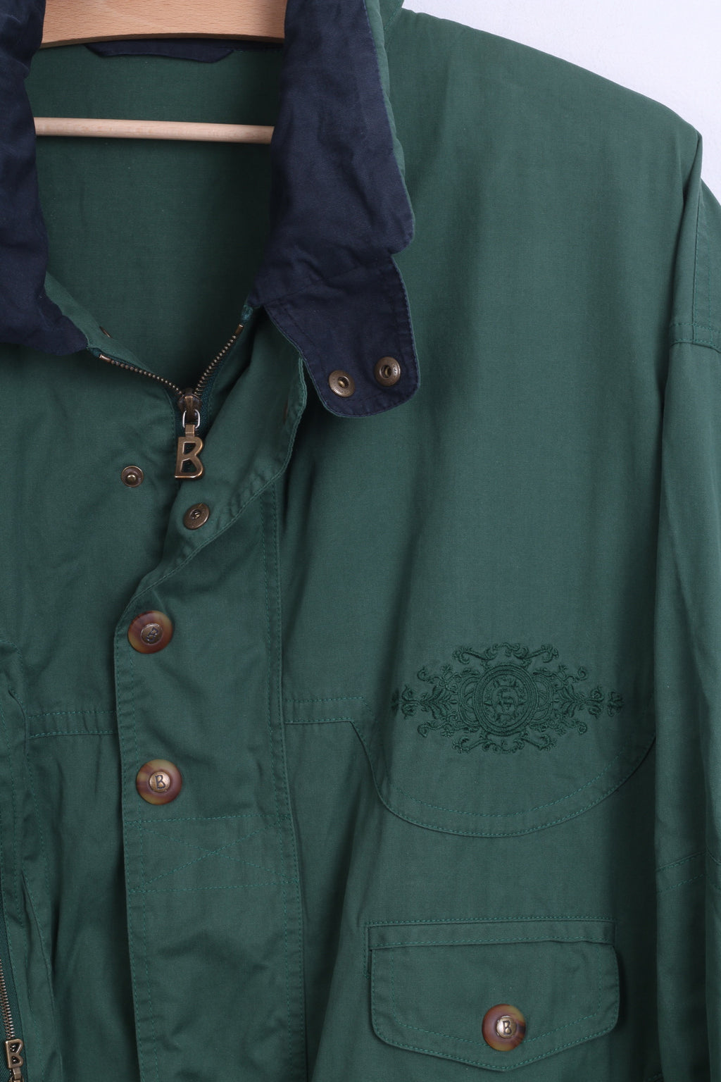 Vintage Mens XL Jacket Hood Green Parka - RetrospectClothes