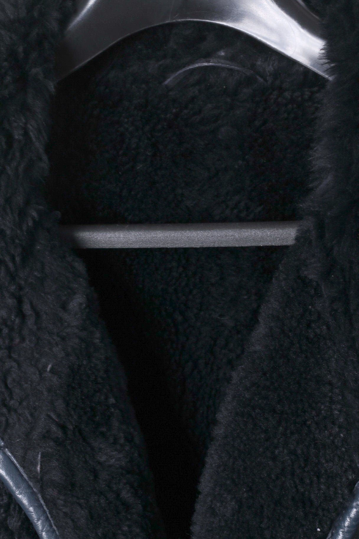 Cappotto pesante vintage da donna 10 36 M in pelle marrone con top lungo siberiano foderato in pelliccia