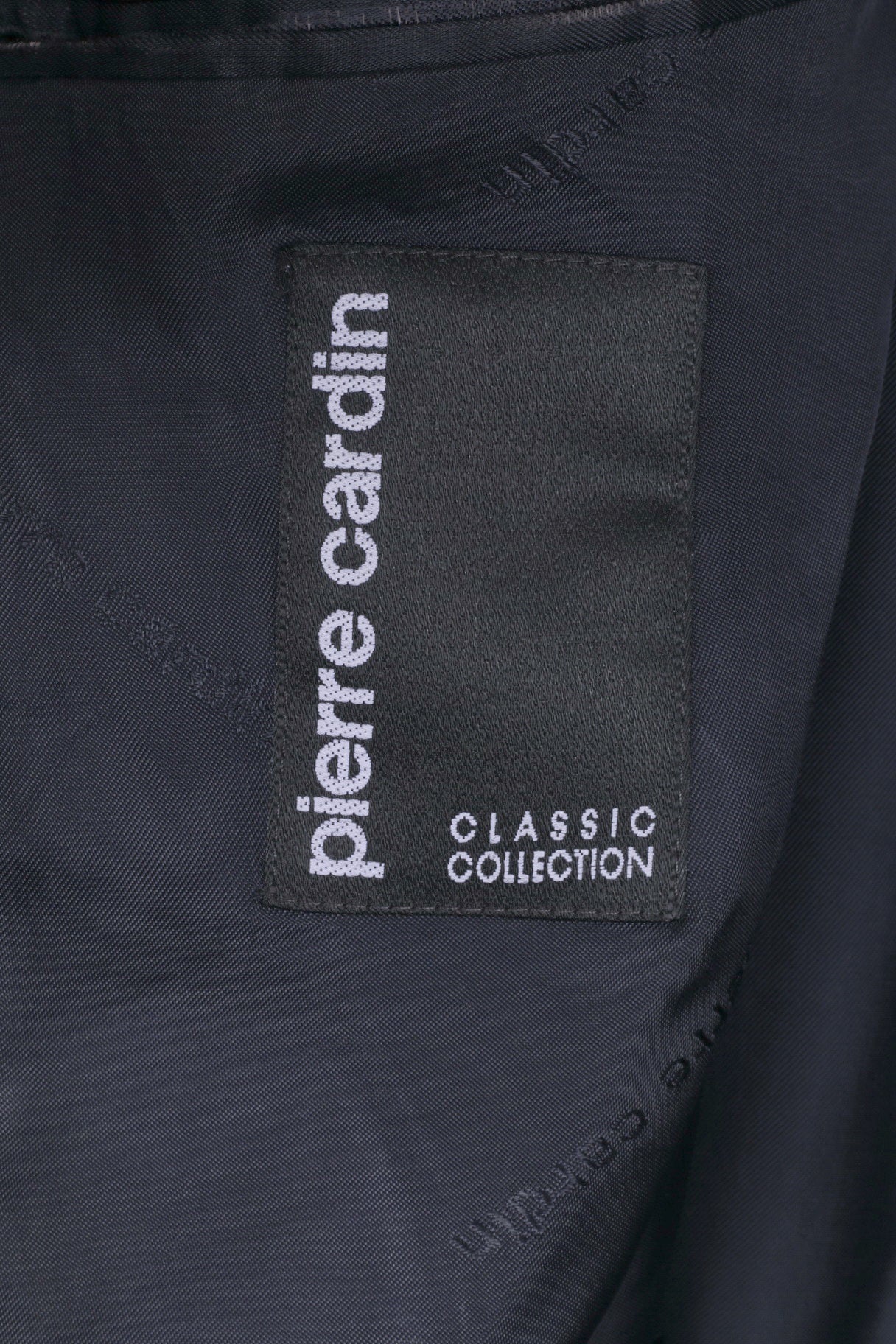 Pierre Cardin Veste Blazer 40 S Homme Marine Collection Classique Double Boutonnage Laine 