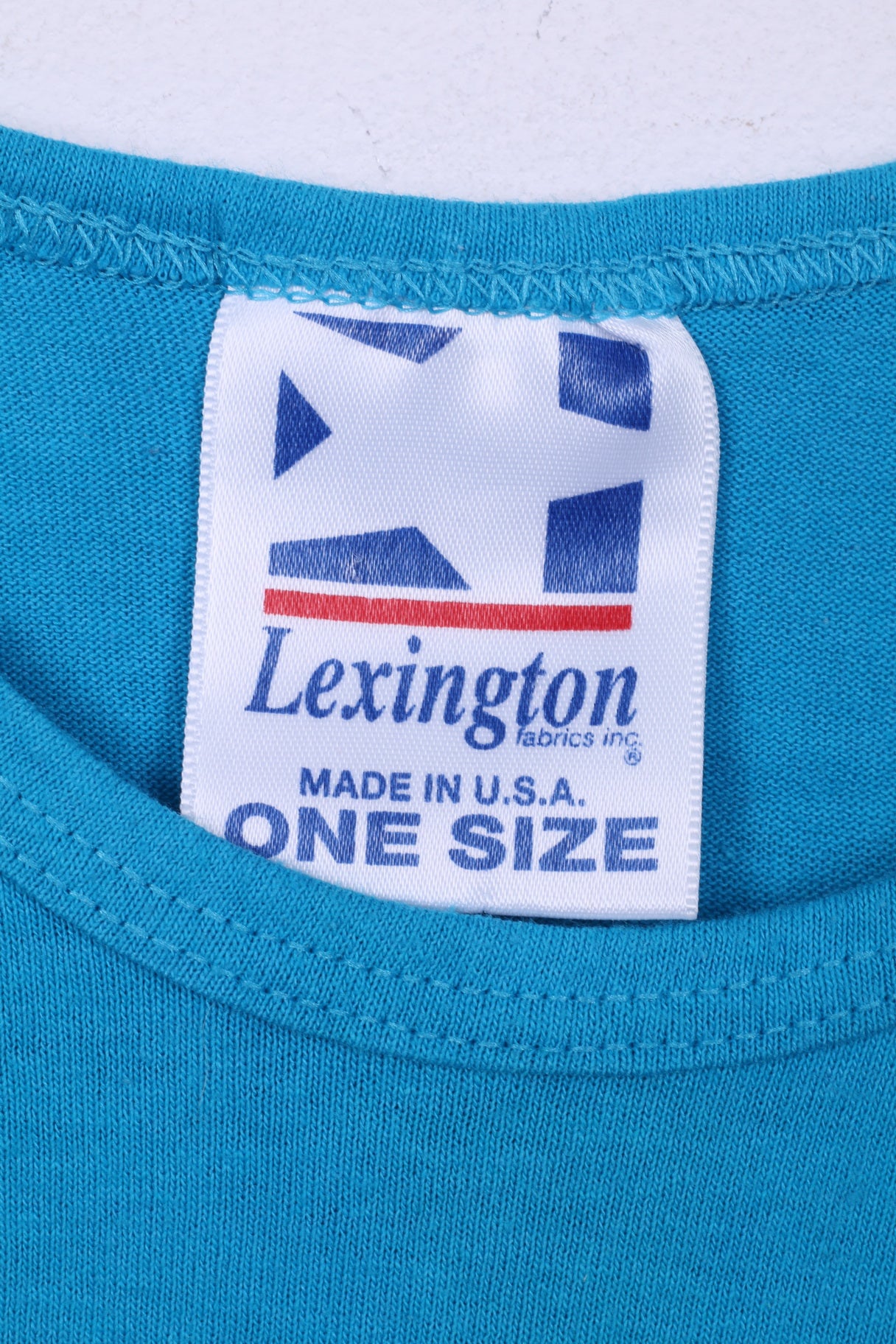 Tessuti Lexington Inc. Abito da donna taglia unica Key Largo cotone senza maniche blu 