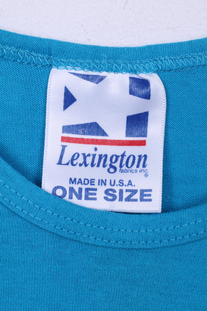 Tissus Lexington inc. Robe Taille Unique Key Largo Coton Sans Manches Bleu 