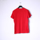 Hollister California Mens L (M) T- Shirt Red Cotton V Neck Classic Top