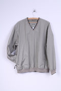 IZOD Veste L Homme Taupe Col V Sport