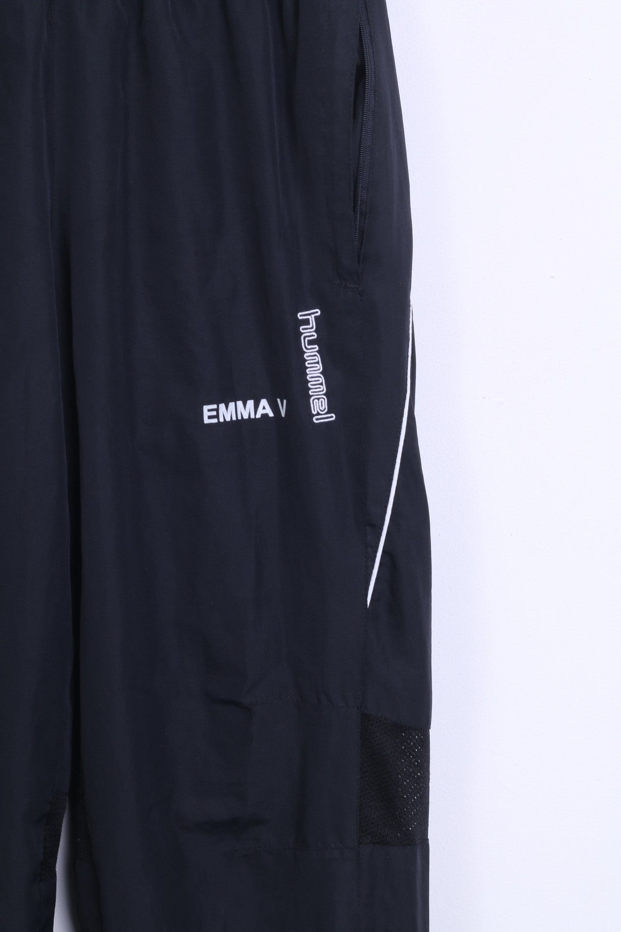 Hummel (Youth 16/176) Mens XS Trousers Black Track Bottom - RetrospectClothes