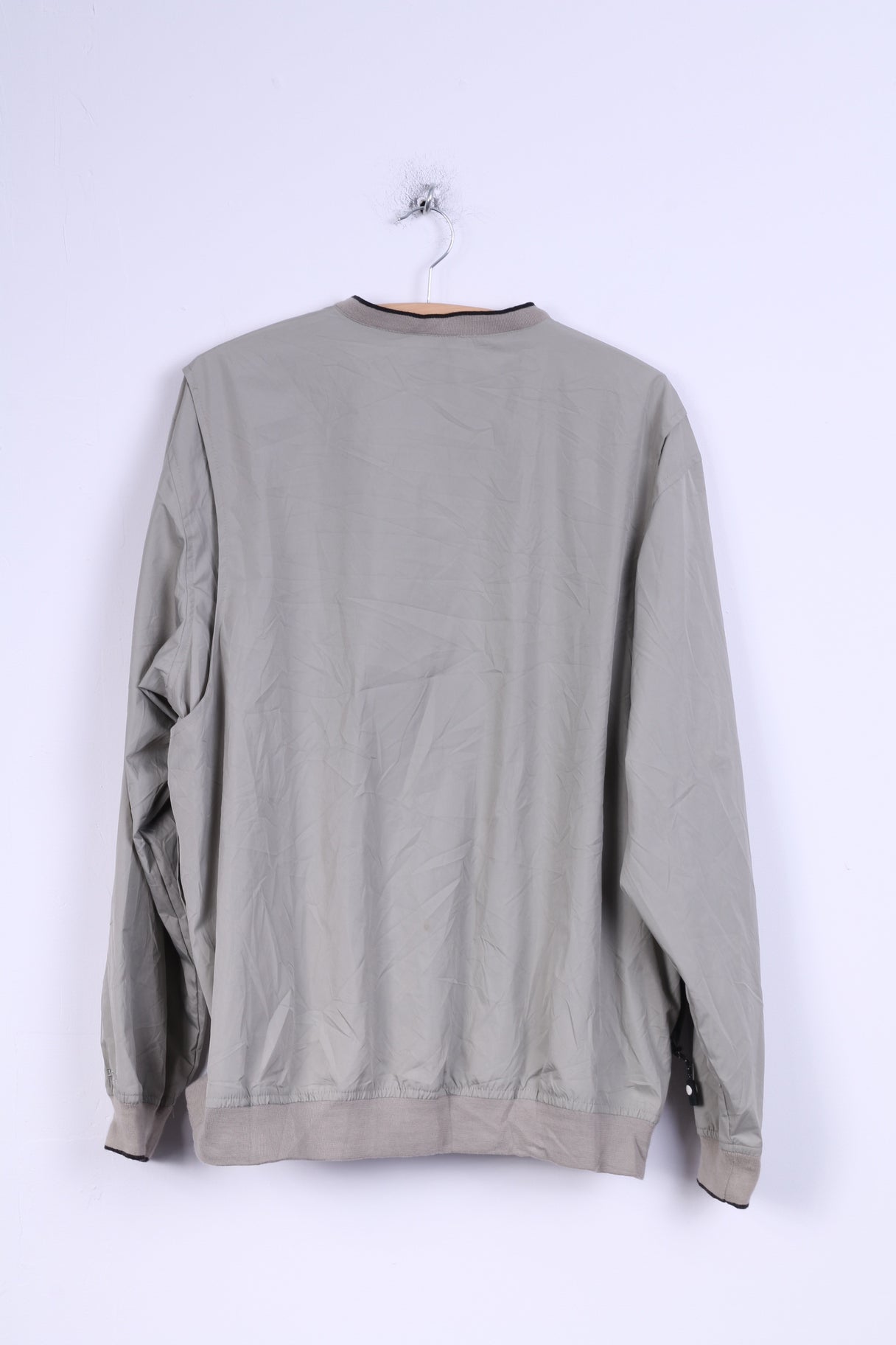 Giacca IZOD da uomo L color talpa con scollo a V Sport