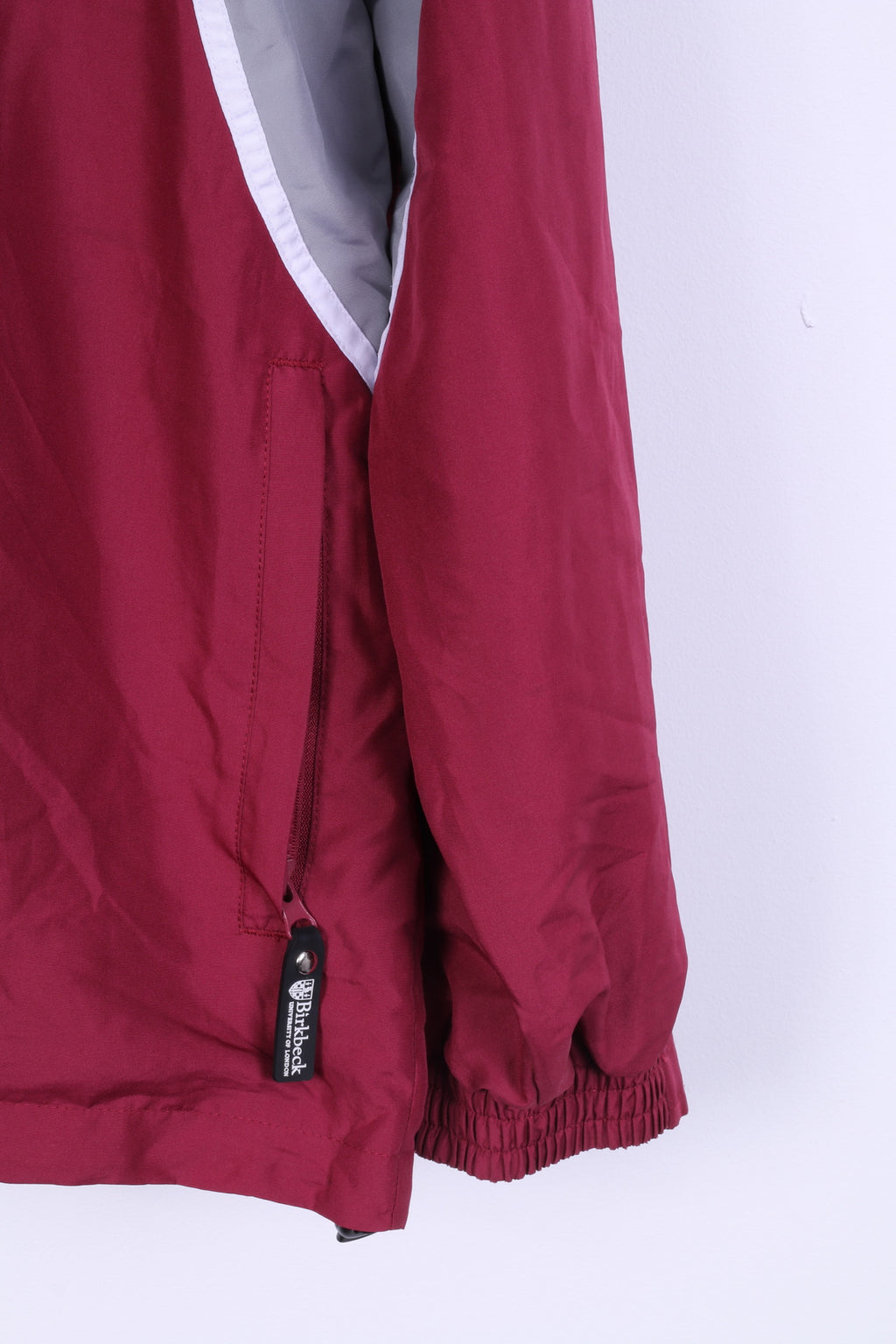 Brikbeck University of London Veste M pour Homme Hidden Maroon Sport Football