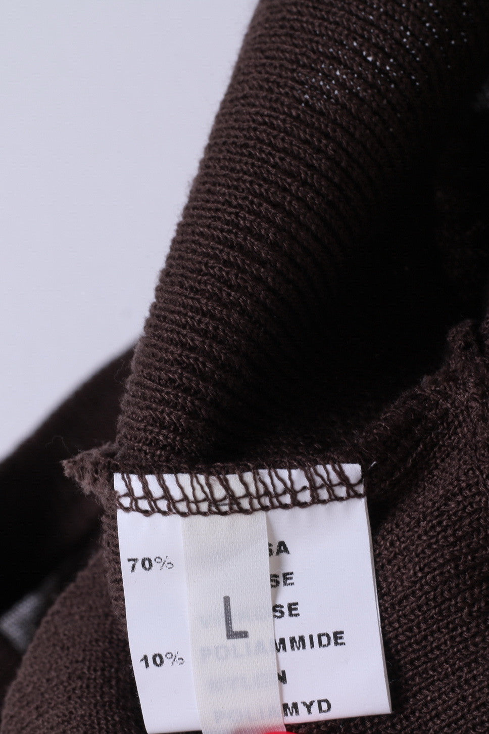 Angeli Martinero Femme L Jumper Pull Marron À Manches Courtes Italie