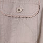 Polo Jeans Company Ralph Lauren Womens S Casual Shirt Beige Long Buttoned Cotton Top