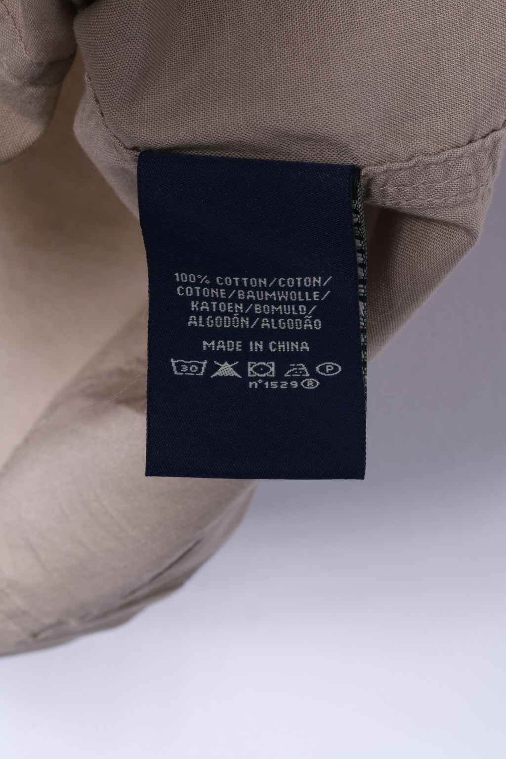 Polo Jeans Company Ralph Lauren Chemise décontractée pour femme - Haut long en coton boutonné - Beige