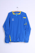 Warrior Veste M pour homme Bleu Football Superheat Training Haut léger