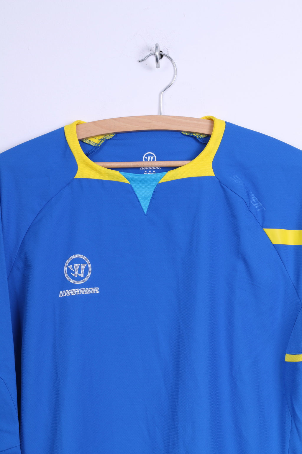 Warrior Veste M pour homme Bleu Football Superheat Training Haut léger