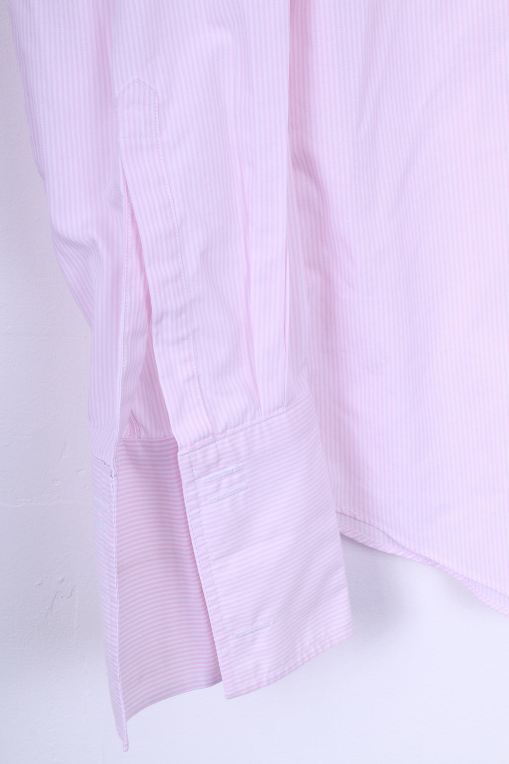 Camicia formale da uomo Charles Tyrwhitt 16 41 L Gemelli in cotone a righe bianche