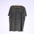 C&A Clockhouse Mens XXL T-Shirt Green Cotton Graphic Win Or Lose Top