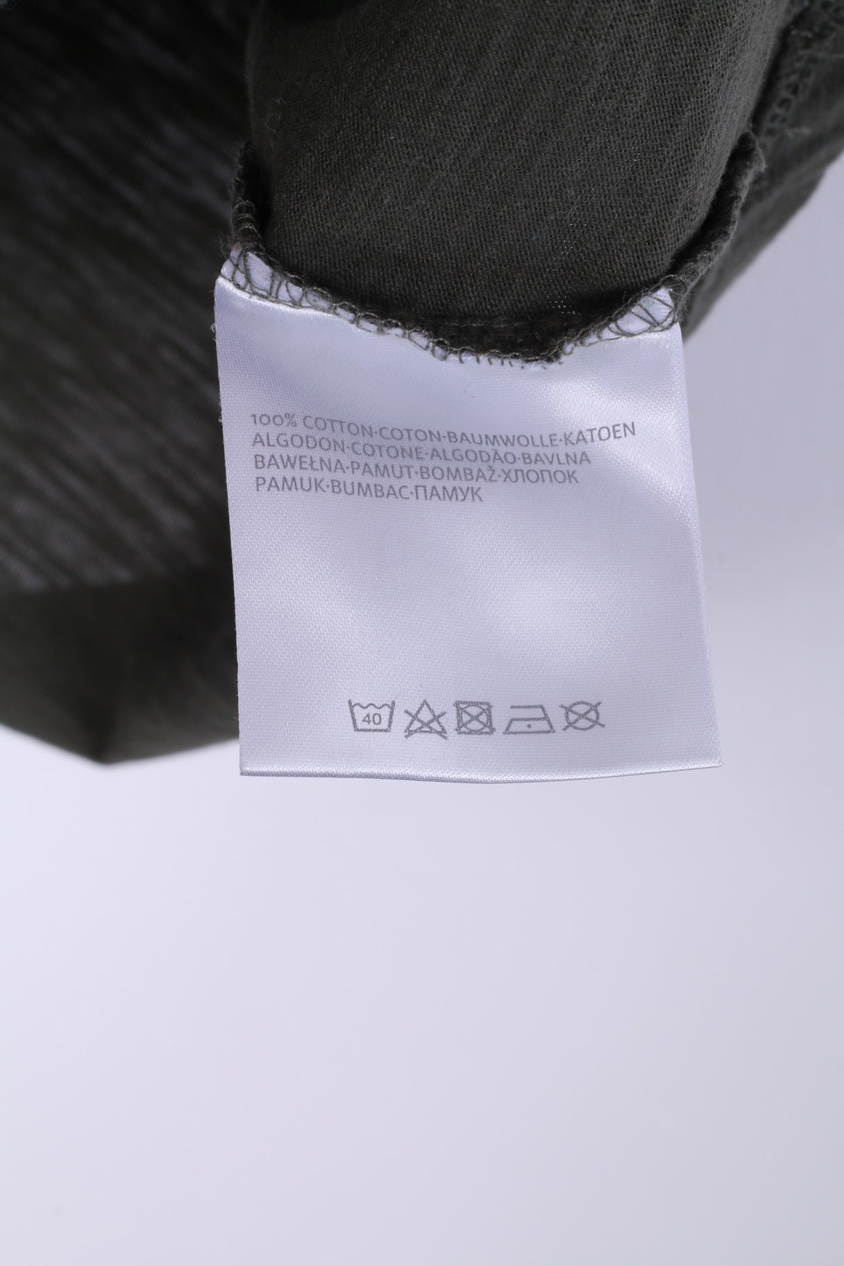 C&amp;A Clockhouse T-Shirt XXL Homme Vert Coton Graphic Win Or Lose Top 