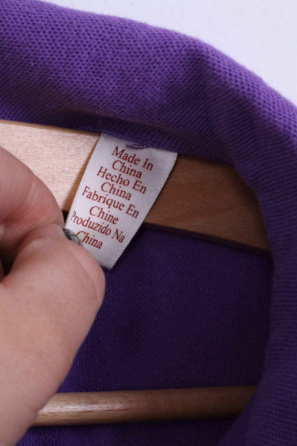 Penguin Polo M Homme Violet Coton Coupe Slim Stretch Top