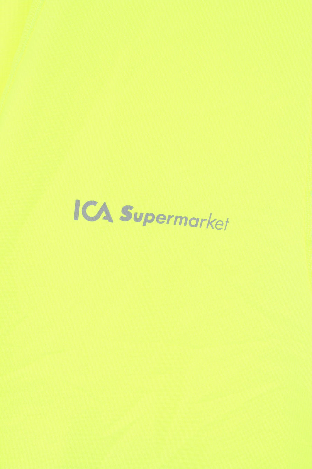 Ica Supermarket Gilet unisexe taille unique réfléchissant de sécurité jaune 
