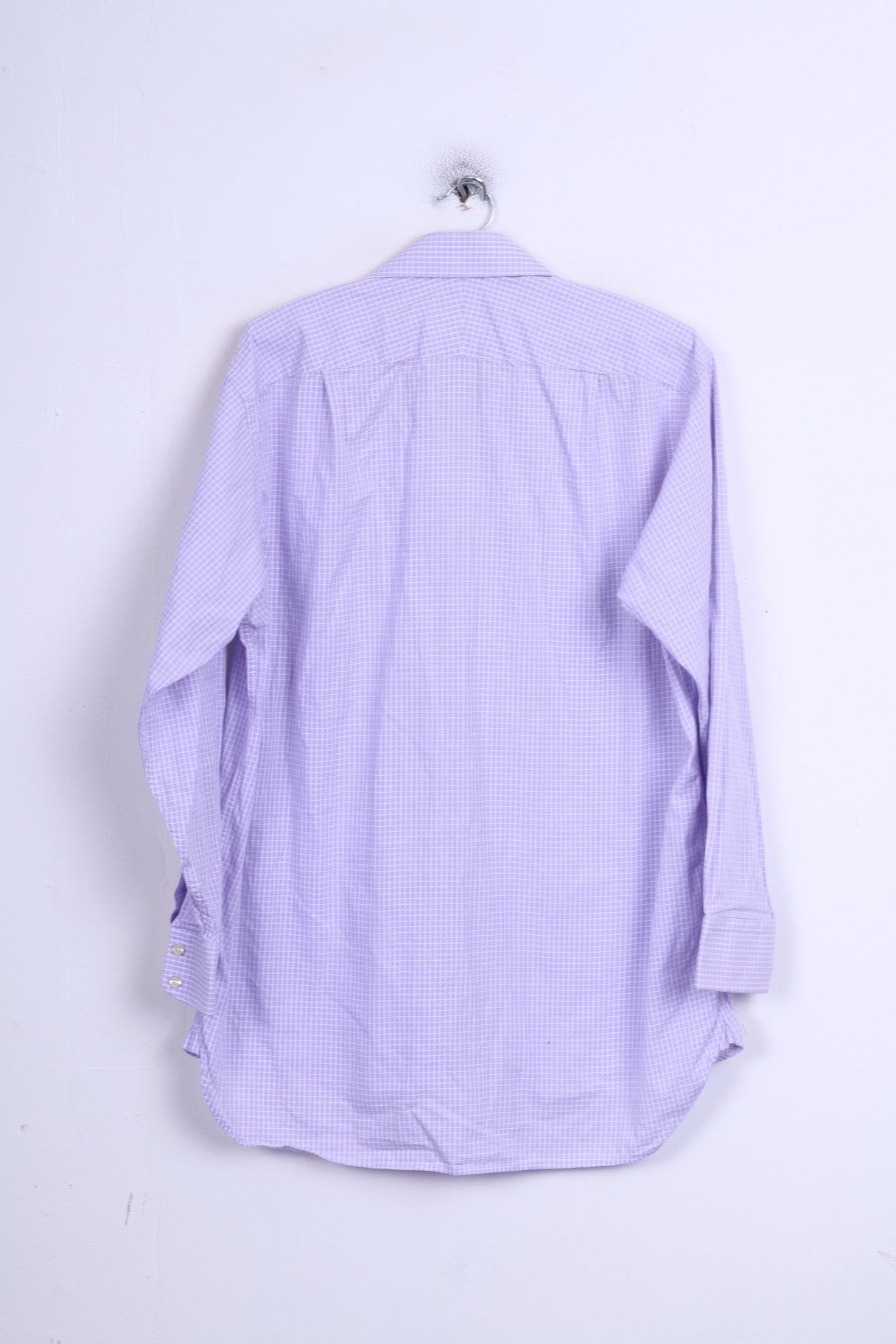 Charles Tyrwhitt Mens 16.5/34 Casual Shirt Lilac Cotton Jermyn Street London