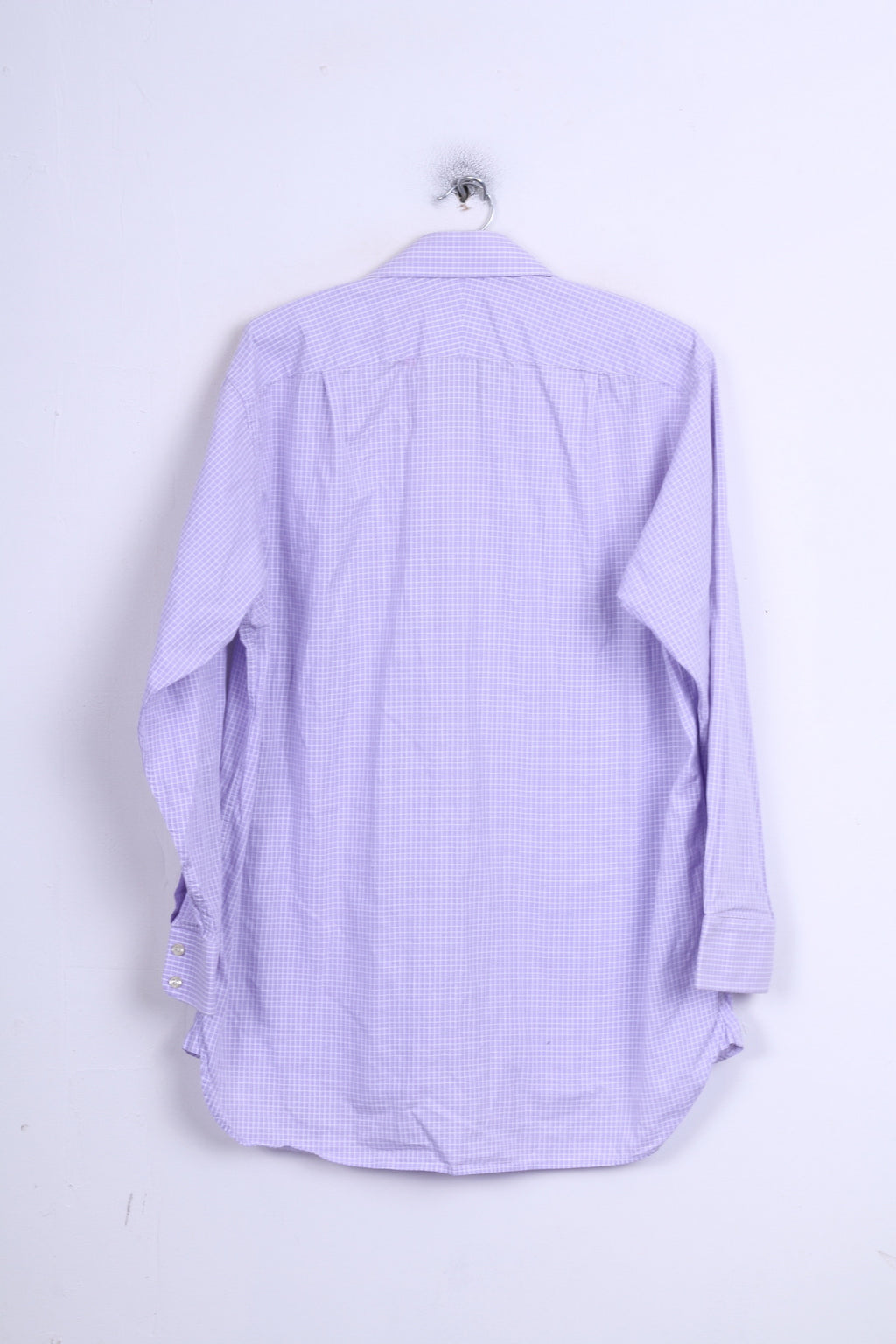Charles Tyrwhitt Camicia casual da uomo 16.5/34 Cotone lilla Jermyn Street London