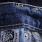 Diesel Industry Womens 29 Trousers Jeans Blue Denim Cotton Italy