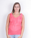 DKNY Jeans Womens S Shirt Sleeveless Collar Cotton Top Jersey - RetrospectClothes