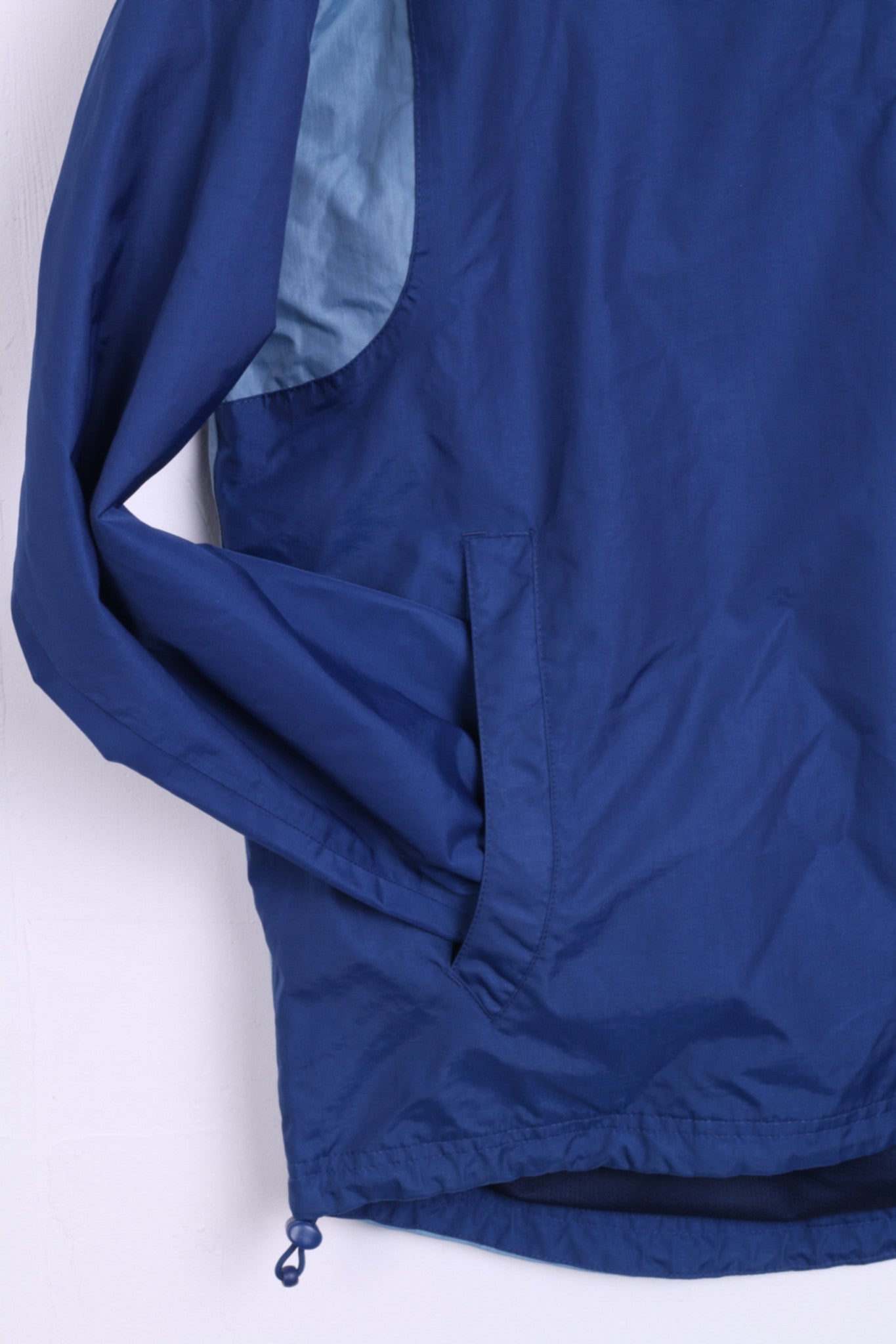 Puma Coventry City F.C. Mens M Nylon Jacket Zip Neck Navy Sport Top - RetrospectClothes