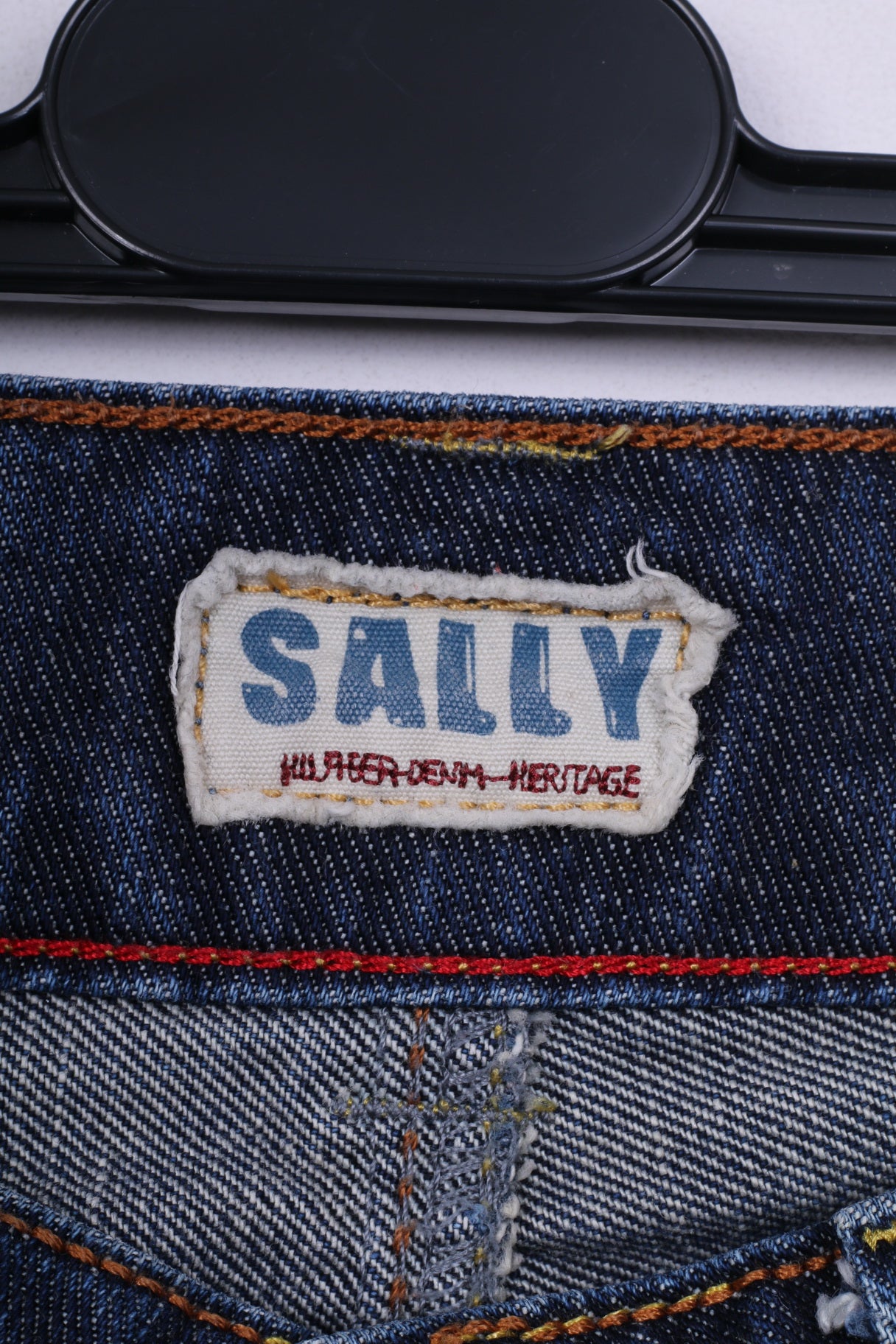Hilfiger Denim Womens W29 L32 Jeans Sally Trousers Denim Old School Blue Cotton