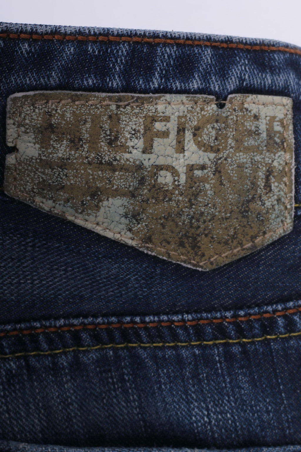 Hilfiger Denim Donna W29 L32 Jeans Sally Pantaloni Denim Old School Blu Cotone