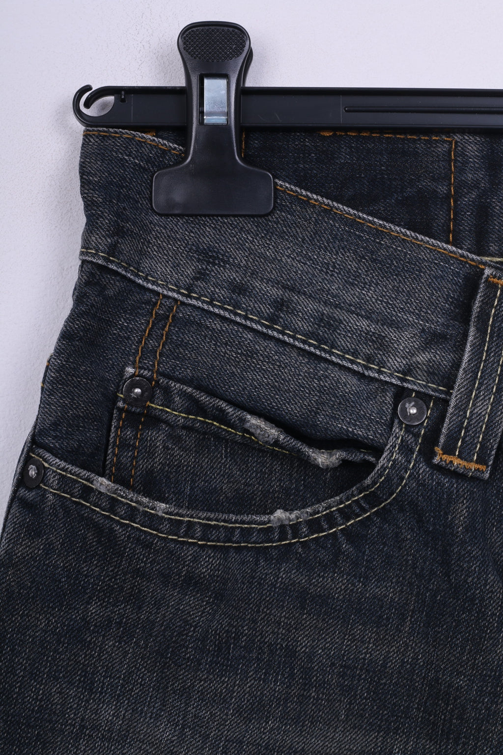 Levis Staruss&Co Womens W31 L32 Jeans Trousers Denim 511 Slim Navy