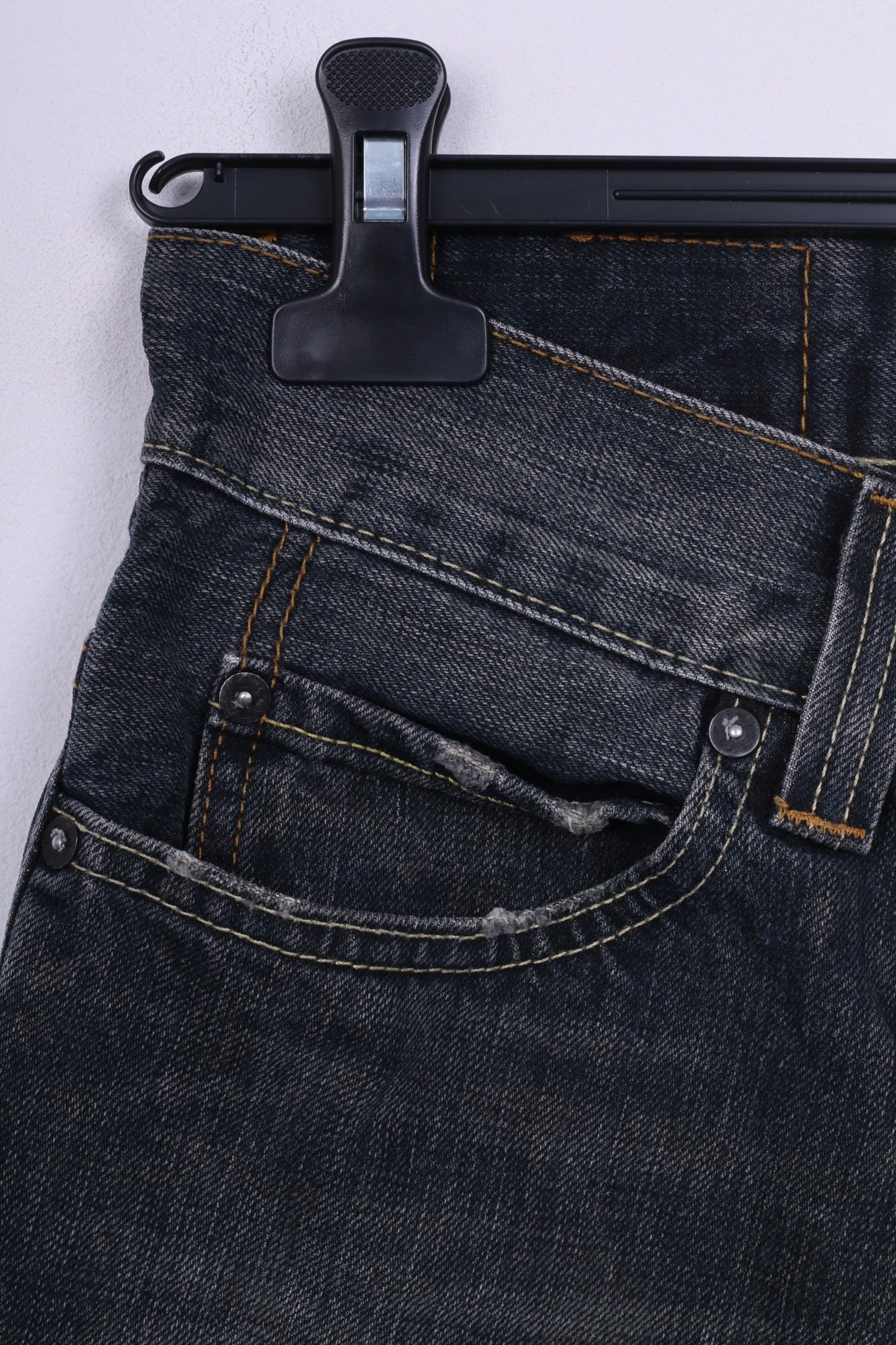 Levis Staruss&Co Womens W31 L32 Jeans Trousers Denim 511 Slim Navy