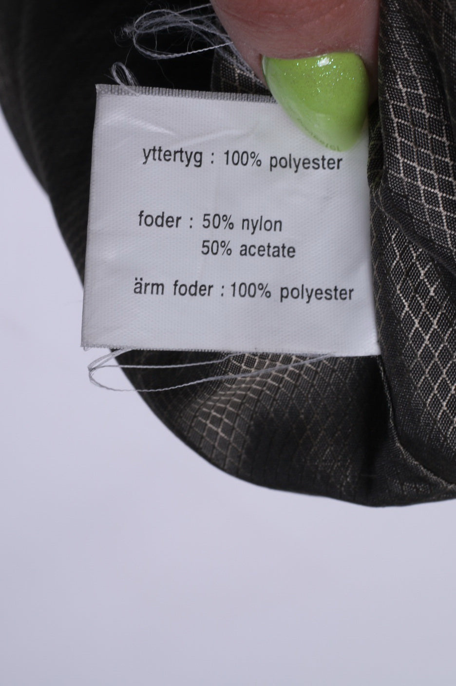 Mc.Gordon Mens L Bomber Jacket Green Full Zipper Vintage