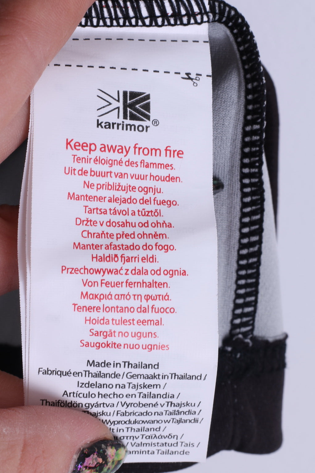 Karrimor Mens 3XL Shirt Black Run Zip Neck Stretch Top